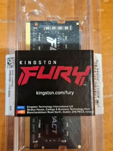 MEMORIA RAM DDR4 8GB 3200MHZ KINGSTON FURY (NOTEBOOK)