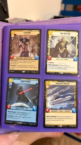 Star Wars Unlimited - 700+ cartas (12 Lendárias)