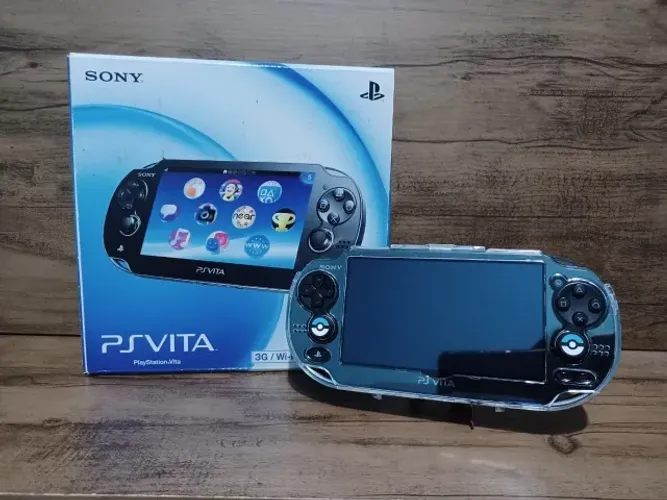 PlayStation Vita OLED - Completo e Muito Conservado
