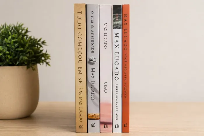 Kit de livros Max Lucado 