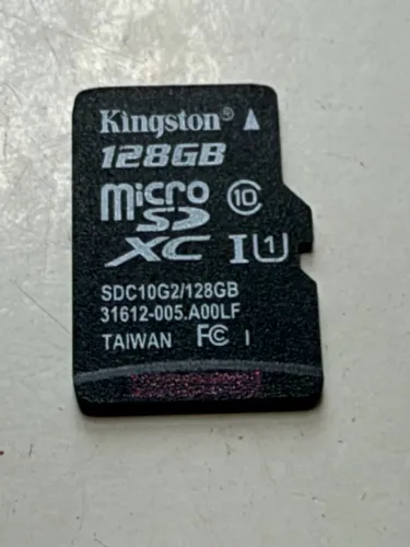 Cartão de Memória Micro SD Kingston 128GB
