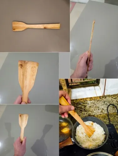 Espátula/colher de pau