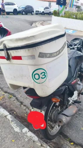 Baú para moto