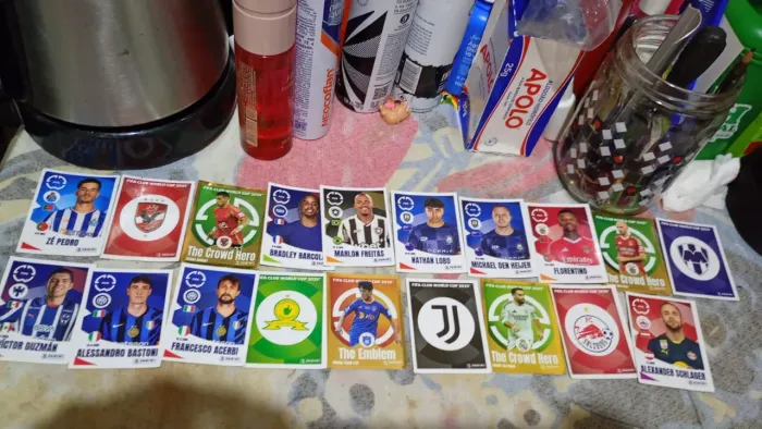 Figurinhas Copa do Mundo de Clubes 2025