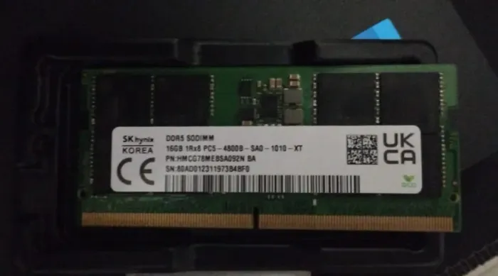Memoria ram 16GB ddr5 - Muito Nova