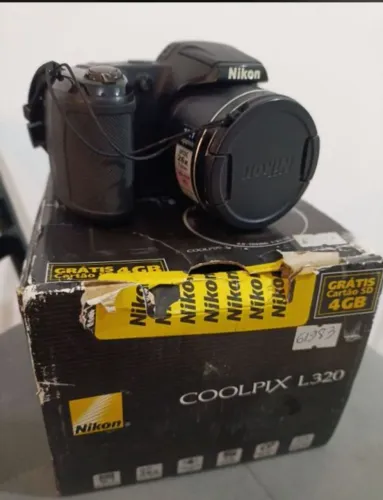 câmera digital nikon coolpix l320 16.1mp