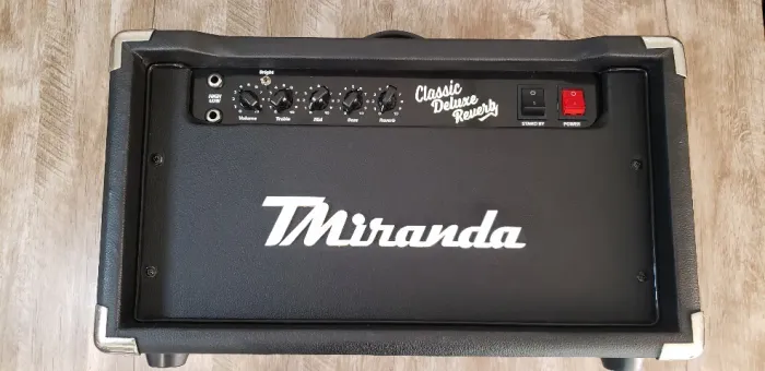 Amplificador de Guitarra Cabeçote Valvulado TMiranda Classic Deluxe Reverb 50W 6L6