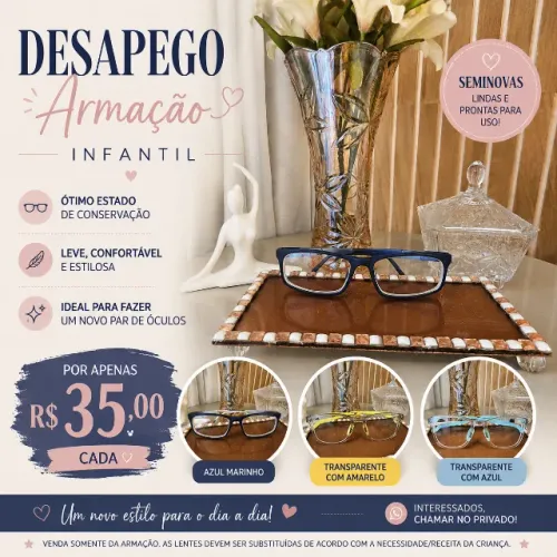 DESAPEGO Armação Infantil