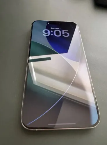 iPhone 15 Pro Max 256GB - Branco Titânio - Impecável!!!