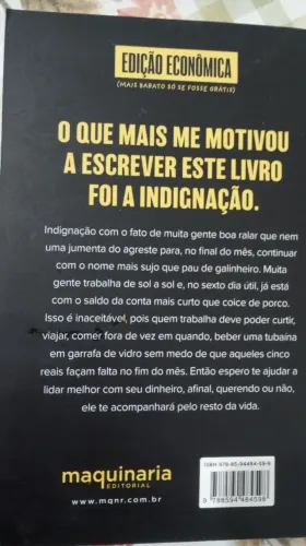 Livro Deixe de ser pobre