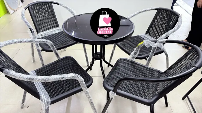 Mesa jogo de mesa para varanda 