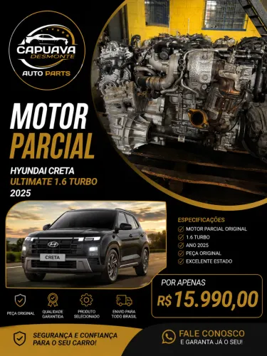 MOTOR HYUNDAI CRETA ULTIMATE 1.6 2025