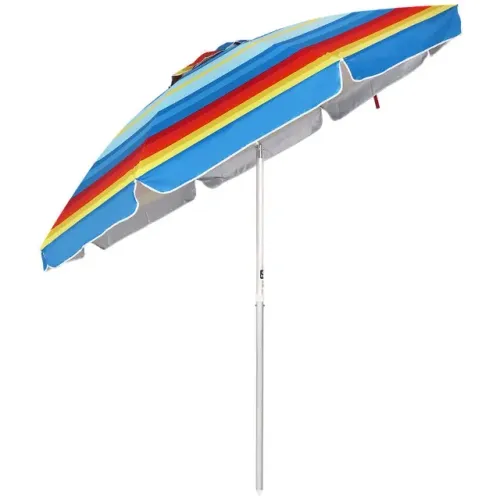 Guarda-Sol Articulado Rainbow 2,60m em Poliéster