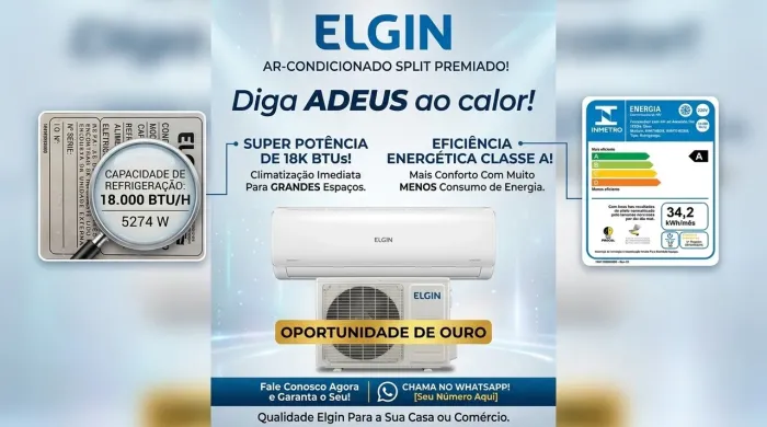 Ar condicionado 18000 Btus