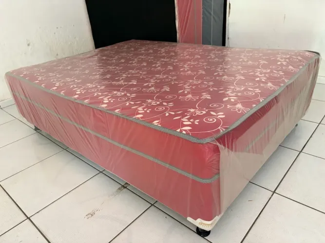 Cama box casal
