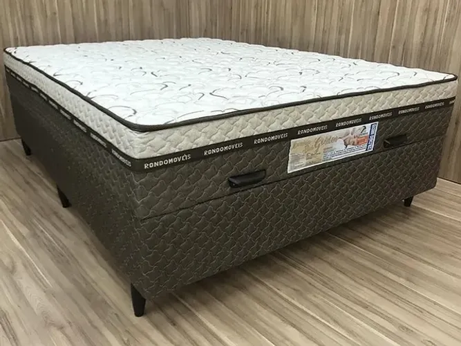 Colchão Conjugado c/Baú Casal Golden a76