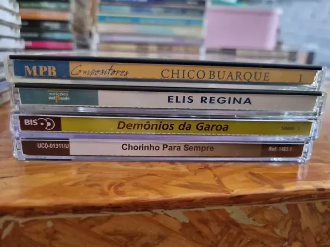 Coletânea 4 CDs  música brasileira 