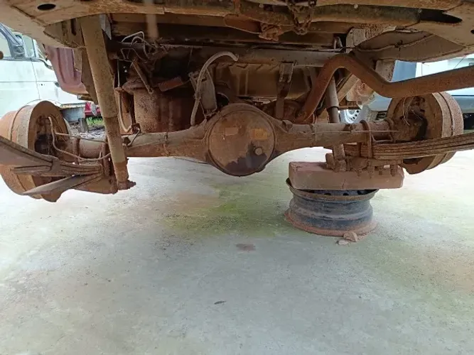 Eixo diferencial traseiro L200 gl gls quadrada 1995/2006 diesel 4x4
