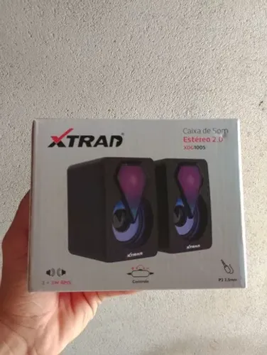 (Promoção) caixa de som led para computador