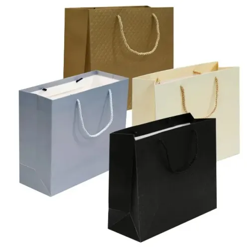 Sacola de Papel Para Presente Grande 32x26x12cm Sortidas Yazi