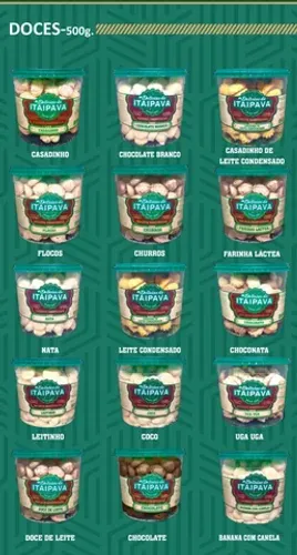 Biscoito amanteigado Itaipava pote 500g!