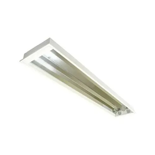 Queima de Estoque - Luminária Embutir 2x18w T5 6500k