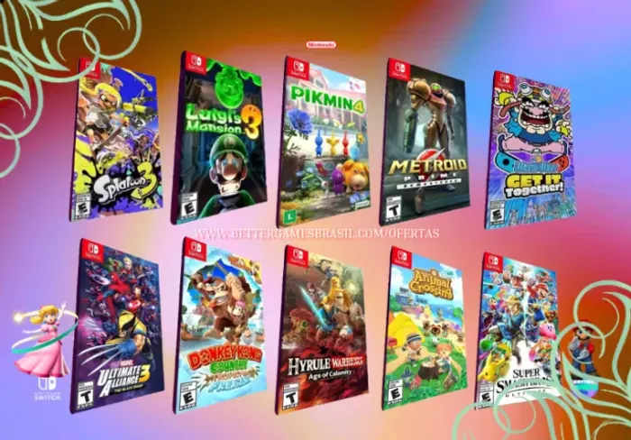 Wario Animal Metroid Luigi 2 Pikmin Hyrule * Marvels Splatoons Smash Donkey Kong Nintendo
