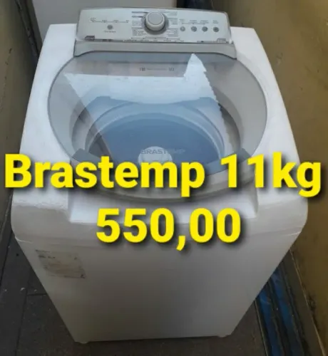 Máquina de Lavar Brastemp 11kg 110V ENTREGO