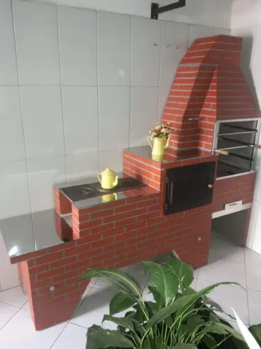 Churrasqueira forno e fogão a lenha