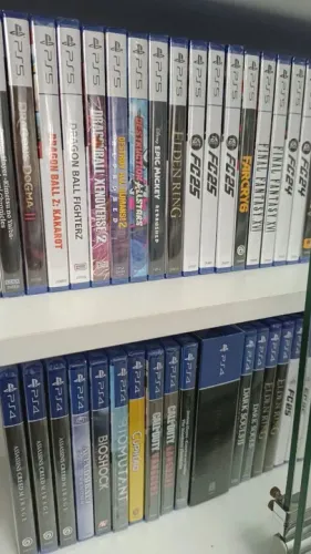 Super lançamentos disponíveis, games novos de Playstation 