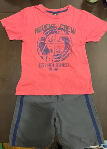 Conjunto Short Hering Kids Infantil - Tamanho 6