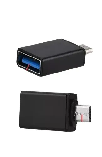 Adaptador Micro Usb Otg V8 Macho Conversor Para Usb Fêmea
