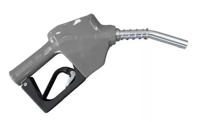 Bico De Abastecimento Automático 3/4 Ponta Curta 1/2 Cinza