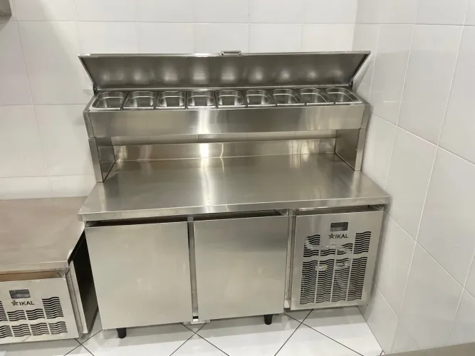 Balcão pizzaiolo refrigerado Ikal
