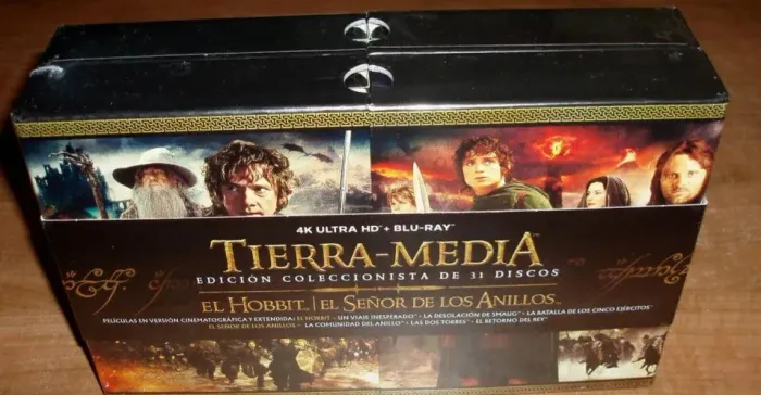 Middle Earth Batalha da Terra-média 6-Film Ultimate Collector's Edition (4K Ultra)
