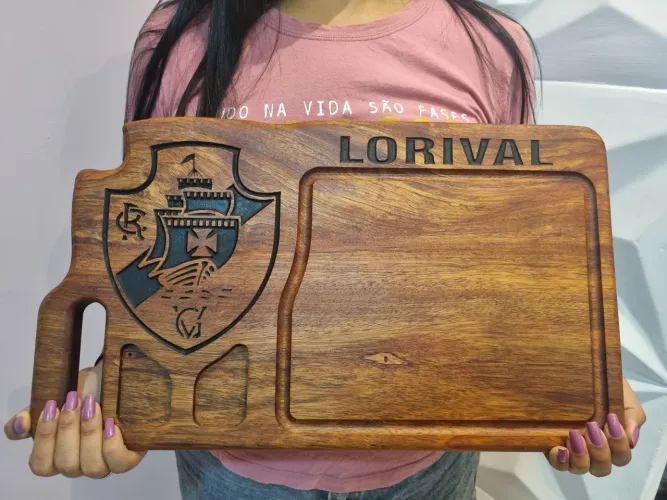 Dia dos pais - tábua de churrasco personalizada