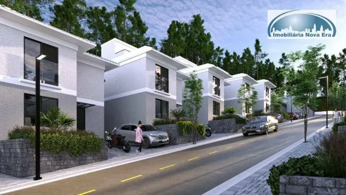 Casa com 3 dormitórios à venda, 117 m² por R$ 1.230.000,00 - Condomínio Villaggio Santa An
