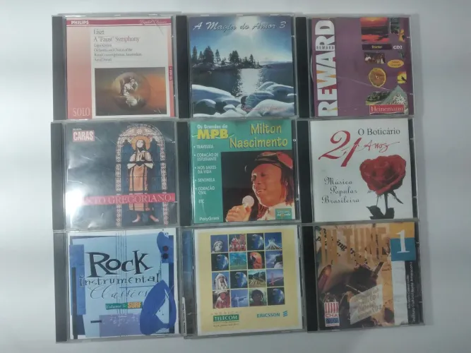 CDs de Música - Vários estilos e artistas 50 todos