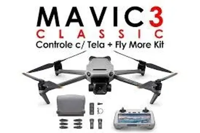 Drone dji Mavic 3 Classic com tela fly more combo