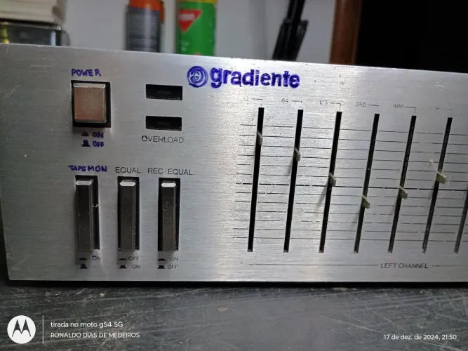 equalizador gradiente(LER DESCRIÇÕES)