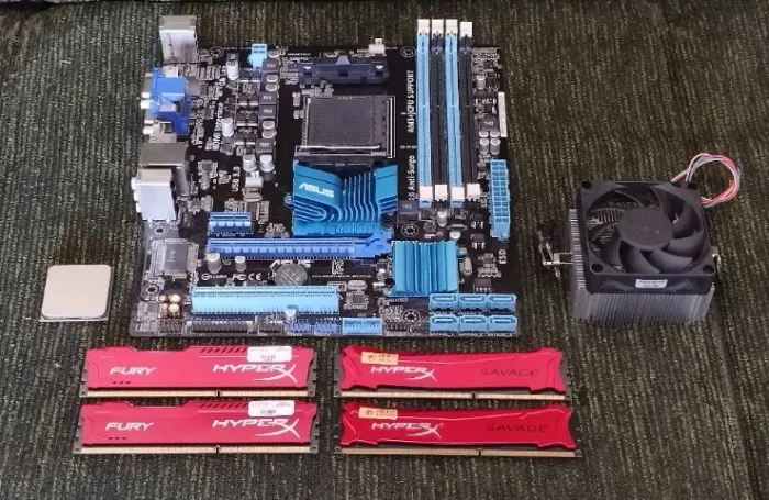 Kit Asus M5A78L-M PLUS/USB3 AMD FX 6300 DDR3 16GB 1600MHz