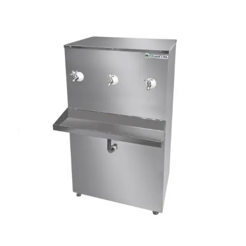 Bebedouro Industrial 100 Litros com 03 Torneiras Refrimetal