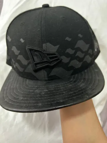 Boné New Era Preto Estado de SP fechado 7 1/2 *Leia o anúncio*