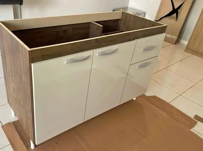 Balcão para pia 1,20 mt Novo 