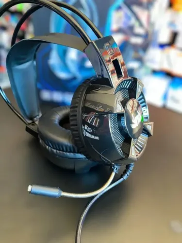 Headset Gamer Knup KP-464 - Som 7.1 Surround, Grave Profundo e LED!