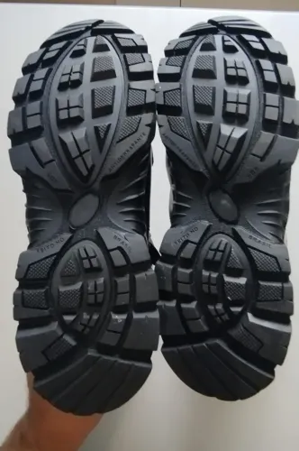 Bota Militar   Cano Longo C/ Zíper  