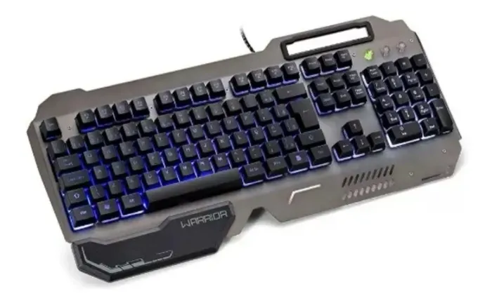 Teclado Gamer Multilaser Tc222 Warrior Ragnar Led Usb 2.0 Led Loja Coimbra Computadores