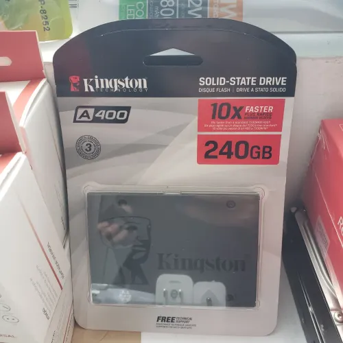 SSD 240GB Kingston A400 - Alta Velocidade!