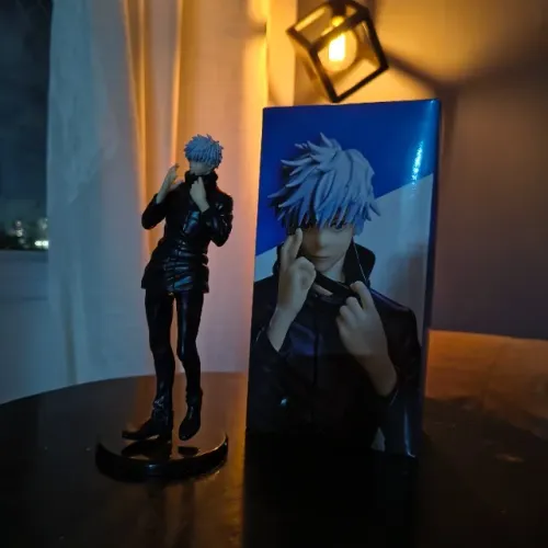 Action Figure Satoru Gojo (22 cm) - Jujutsu Kaisen - Colecionável | Estátua