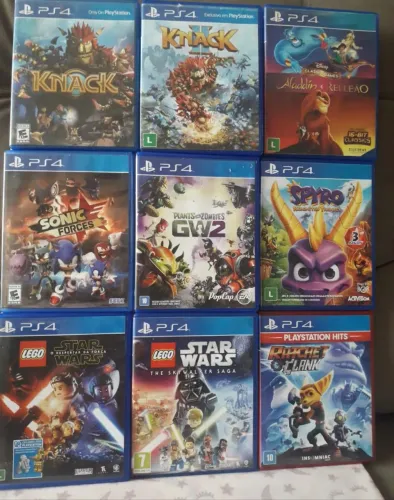 Jogos ps4 preços de cada jogos na descrição 